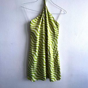 Groovy Zara Halter Mini Dress